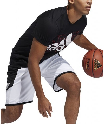 Men's Aeroready Pro Madness Basketball Shorts White $11.48 Shorts