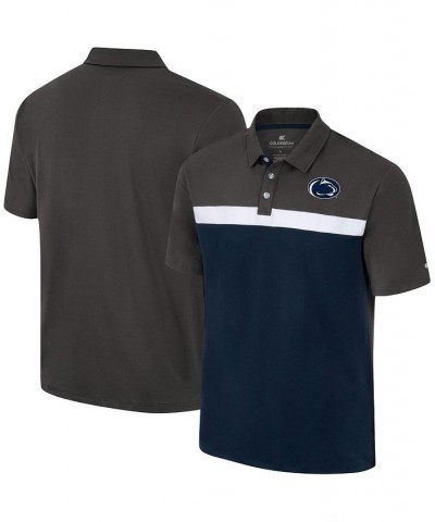 Men's Charcoal Penn State Nittany Lions Two Yutes Polo Shirt $35.99 Polo Shirts