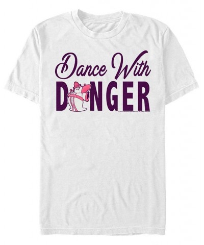 Kung Fu Panda Men's Mei Mei Dance with Danger Short Sleeve T-Shirt White $20.64 T-Shirts