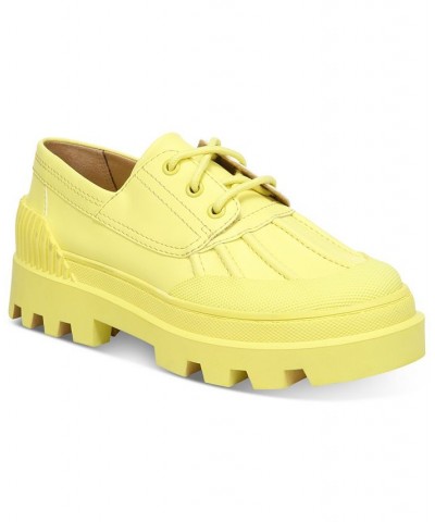 Circus by Sam Edelman Women's Isa Lug Sole Oxford Flats Yellow $45.54 Shoes