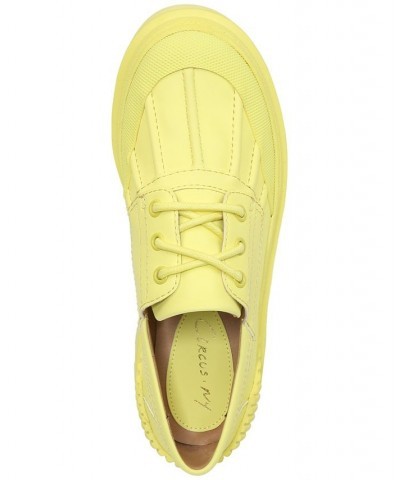 Circus by Sam Edelman Women's Isa Lug Sole Oxford Flats Yellow $45.54 Shoes