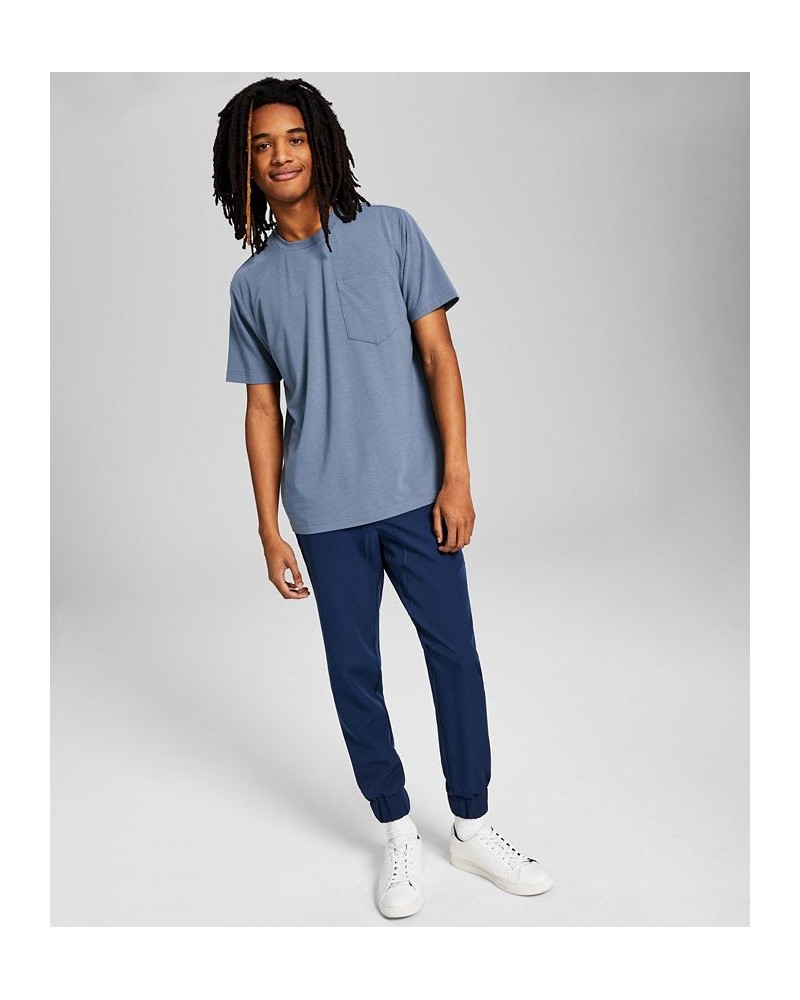 Men's Soft Touch Pocket T-Shirt Blue $11.46 T-Shirts