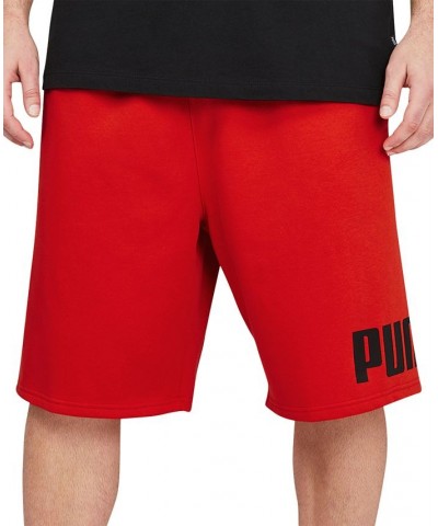 Men's Elastic Drawstring 10" Shorts High Risk Red $14.56 Shorts