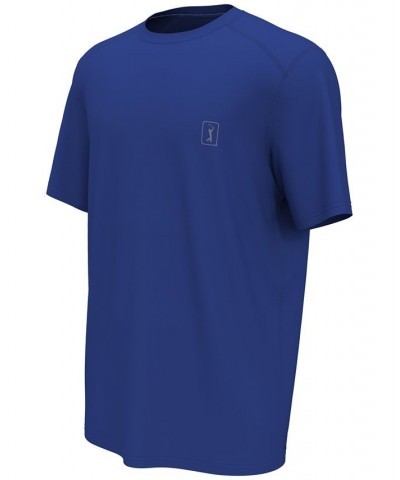 Men's Performance Golf T-Shirt Nautical Blue $13.72 T-Shirts