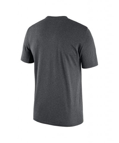 Men's Heathered Charcoal Michigan State Spartans Team Football Legend T-shirt $26.54 T-Shirts