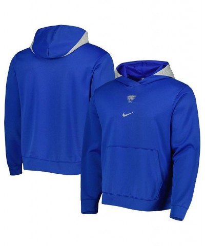 Men's Royal Pitt Panthers Spotlight Performance Pullover Hoodie $37.40 Sweatshirt