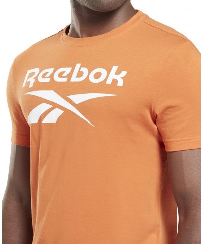 Men's Slim-Fit Identity Big Logo Short-Sleeve T-Shirt Burnt Orange $11.28 T-Shirts