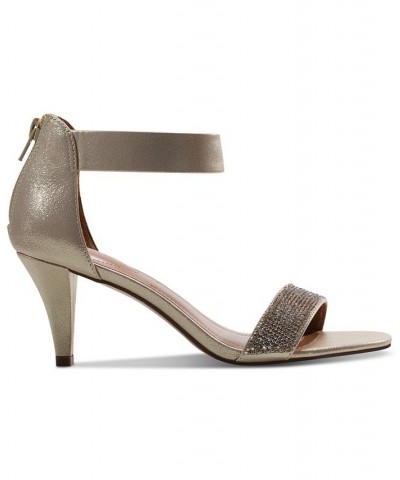 Phillys Two-Piece Evening Sandals Gold $34.19 Shoes