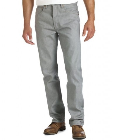 Men's 501 Original Shrink-to-Fit™ Non-Stretch Jeans Gray $32.00 Jeans