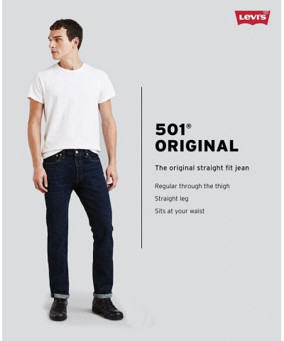 Men's 501 Original Shrink-to-Fit™ Non-Stretch Jeans Gray $32.00 Jeans