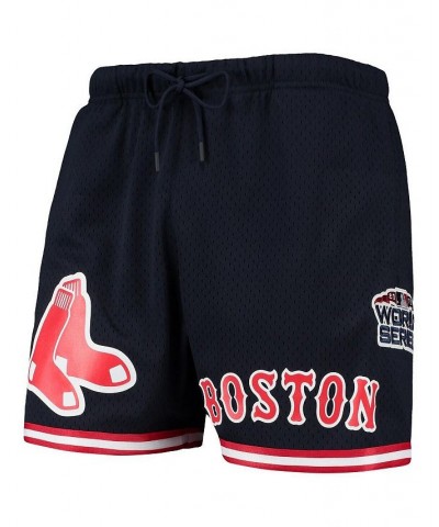 Men's Navy Boston Red Sox 2018 World Series Mesh Shorts $40.70 Shorts