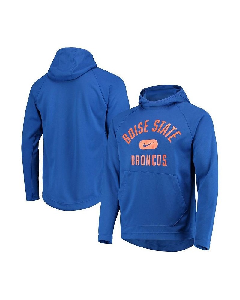 Men's Royal Boise State Broncos Spotlight Performance Raglan Pullover Hoodie $36.80 Sweatshirt