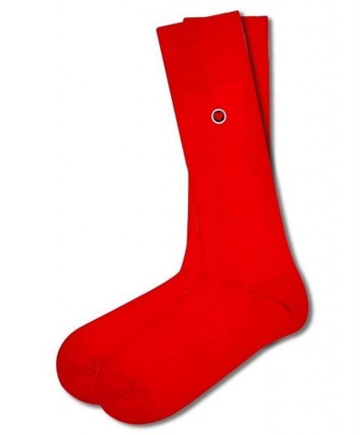 Men's Solid Socks - Navy Red $11.22 Socks