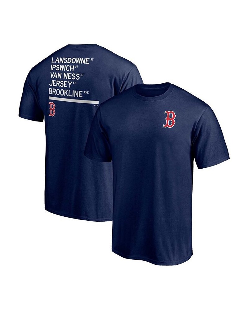 Men's Navy Boston Red Sox Hometown Streets T-shirt $24.77 T-Shirts