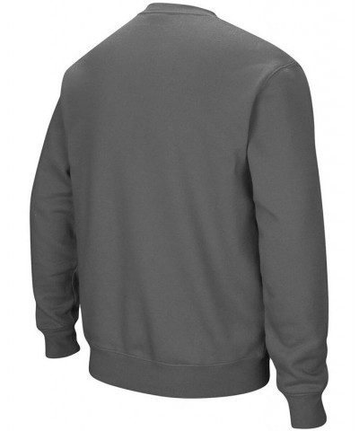 Men's Big and Tall Charcoal Colorado State Rams Arch Logo Tackle Twill Pullover Sweatshirt $23.50 Sweatshirt