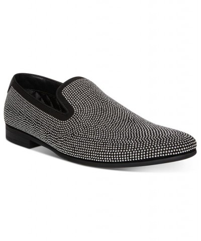 Men's Mezmoryz Stud Smoking Slipper Black/gold $45.83 Shoes