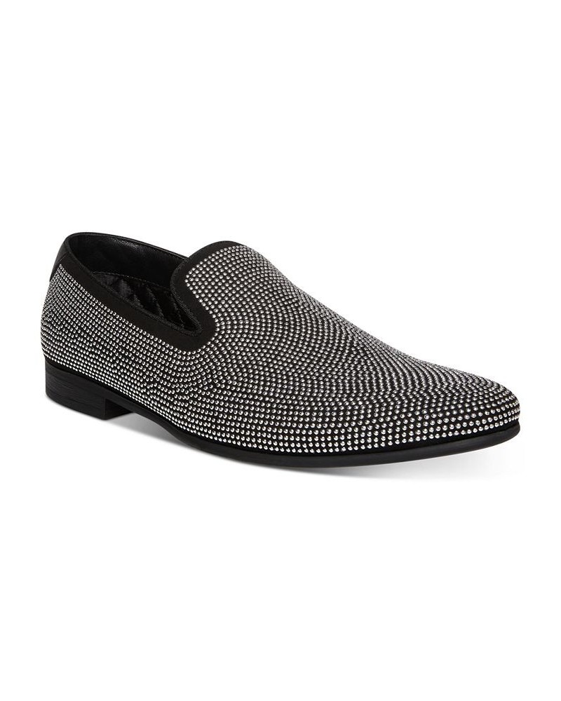 Men's Mezmoryz Stud Smoking Slipper Black/gold $45.83 Shoes