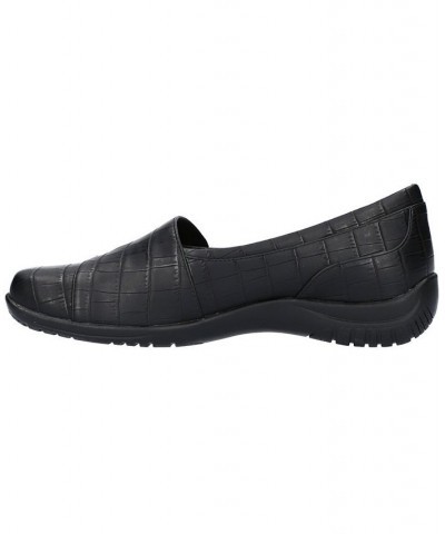 Cinnamon Comfort Slip Ons Black Croco $28.00 Shoes