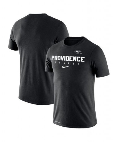 Men's Black Providence Friars Team Hockey Legend Performance T-shirt $23.00 T-Shirts