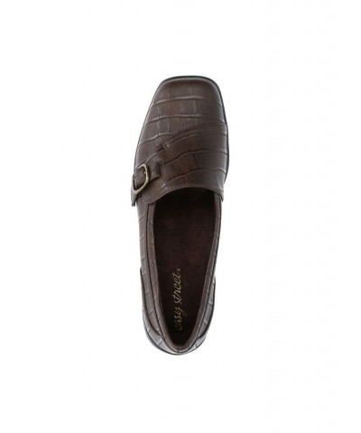 Cinnamon Comfort Slip Ons Black Croco $28.00 Shoes