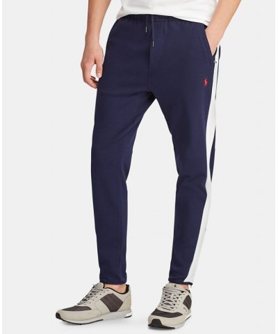 Men's Soft Cotton Active Jogger Pants Blue $40.50 Pants