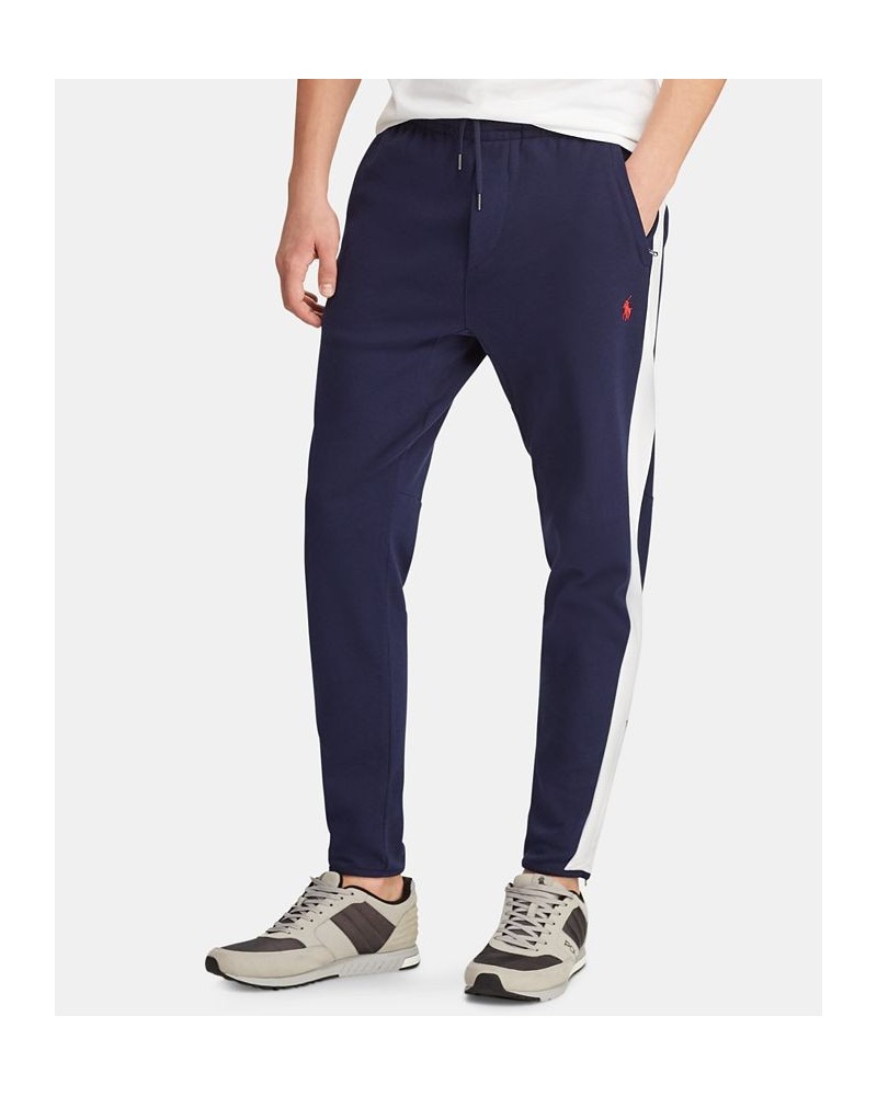 Men's Soft Cotton Active Jogger Pants Blue $40.50 Pants