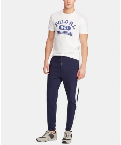 Men's Soft Cotton Active Jogger Pants Blue $40.50 Pants