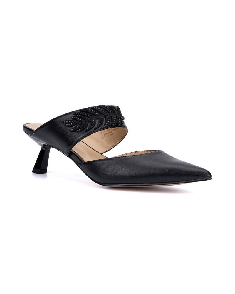 Women's Amaranthus Mules Black $41.47 Shoes