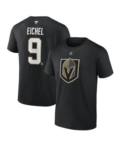 Men's Branded Jack Eichel Black Vegas Golden Knights Authentic Stack Name & Number T-shirt $15.64 T-Shirts