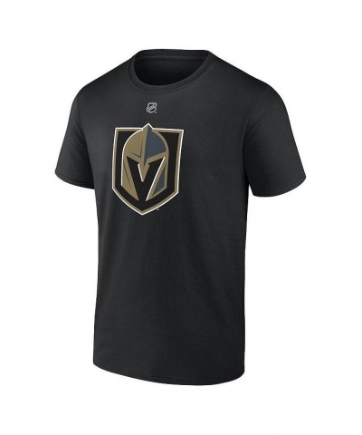 Men's Branded Jack Eichel Black Vegas Golden Knights Authentic Stack Name & Number T-shirt $15.64 T-Shirts