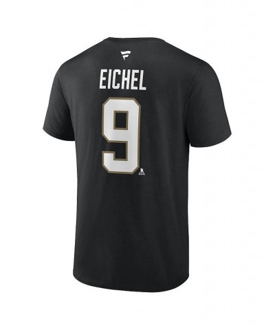 Men's Branded Jack Eichel Black Vegas Golden Knights Authentic Stack Name & Number T-shirt $15.64 T-Shirts