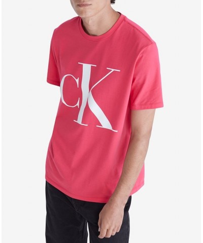 Men's Monogram Logo Graphic T-Shirt PD07 $14.10 T-Shirts