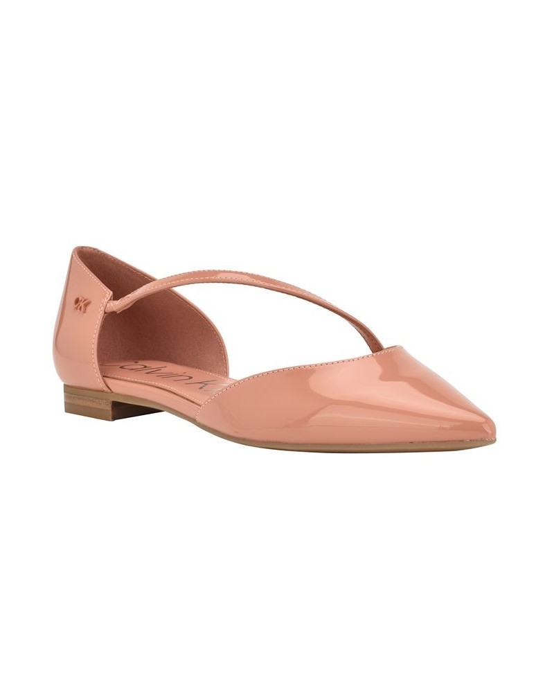 Women's Sannie Pointy Toe Dress Flats Tan/Beige $23.47 Shoes