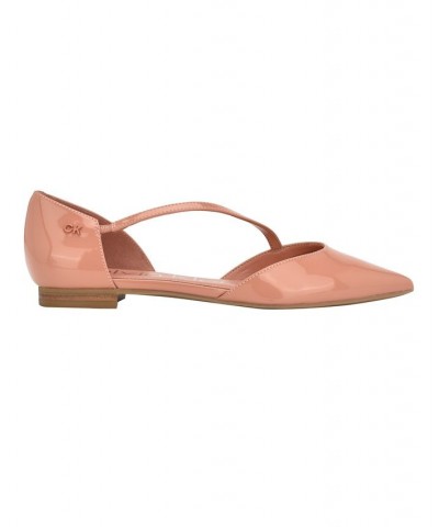 Women's Sannie Pointy Toe Dress Flats Tan/Beige $23.47 Shoes