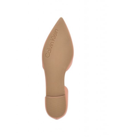 Women's Sannie Pointy Toe Dress Flats Tan/Beige $23.47 Shoes