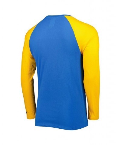 Men's Powder Blue Los Angeles Chargers Current Raglan Long Sleeve T-shirt $24.63 T-Shirts