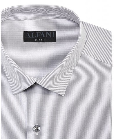 Men's Slim-Fit Stripe Dress Shirt PD02 $12.04 Dress Shirts