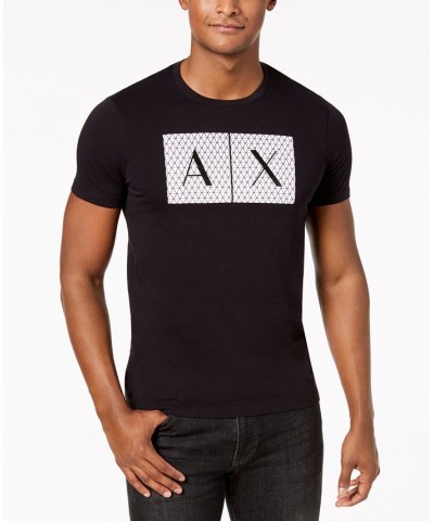 Men's Foundation Triangulation T-Shirt Black $24.75 T-Shirts