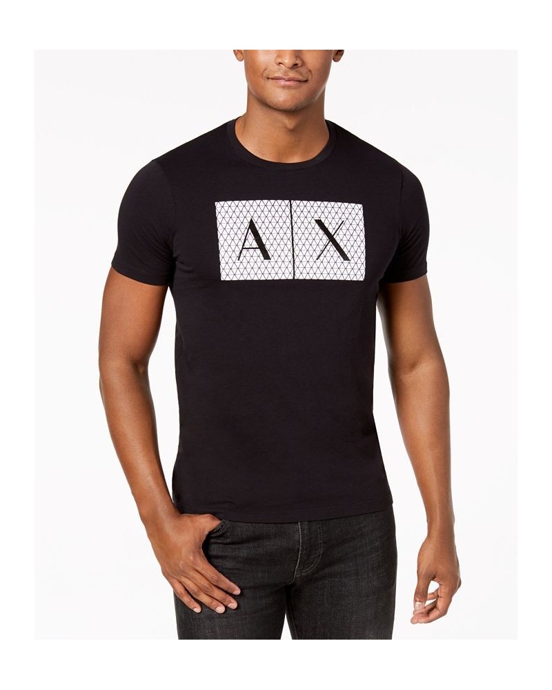 Men's Foundation Triangulation T-Shirt Black $24.75 T-Shirts