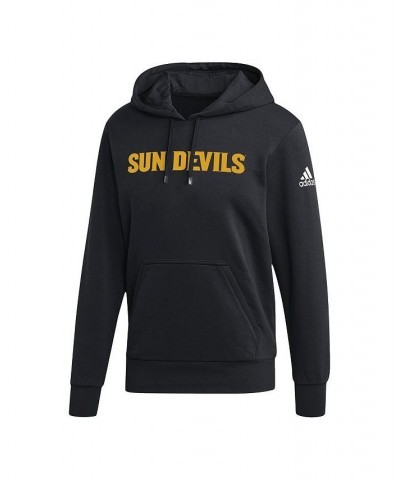 Men's Black Arizona State Sun Devils Locker Font Pullover Hoodie $35.99 Sweatshirt