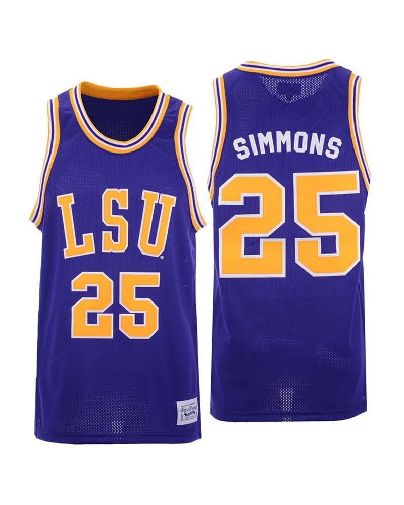 Men's Ben Simmons LSU Tigers Throwback Jersey $49.40 Jersey