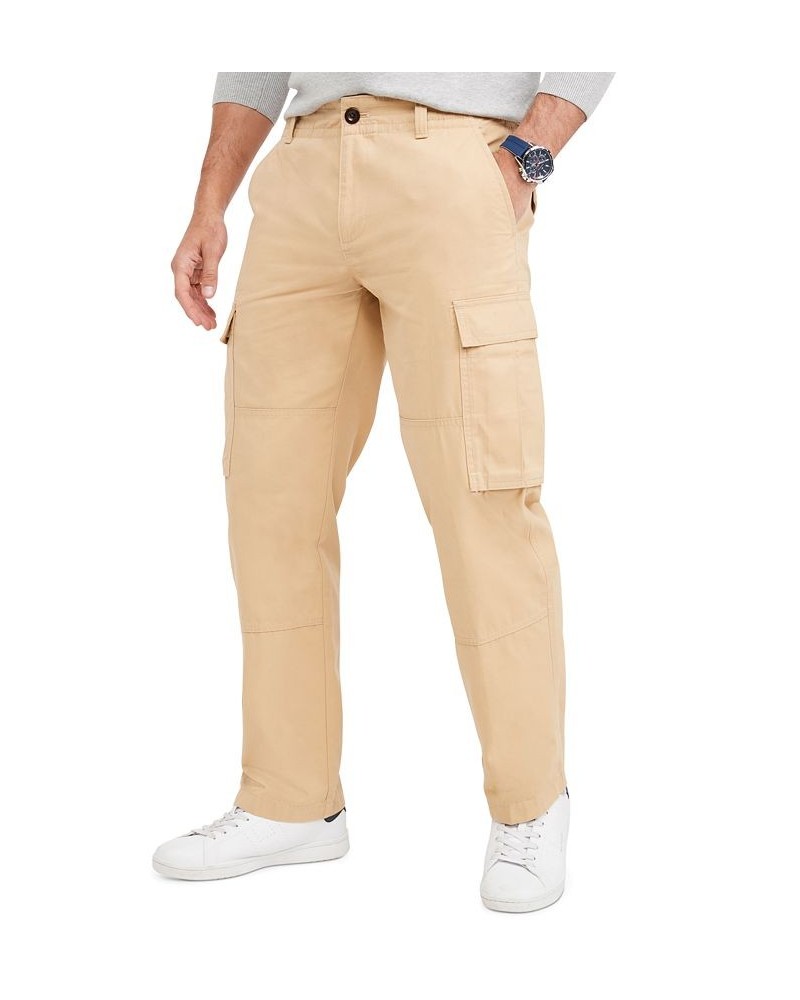 Men's Regular Fit Cargo Pants Brown $36.50 Pants