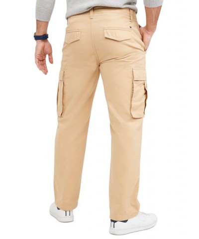 Men's Regular Fit Cargo Pants Brown $36.50 Pants