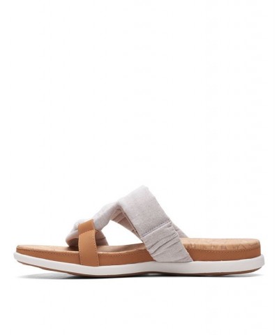 Women's Cloudsteppers Eliza Skip Sandal Tan/Beige $42.50 Shoes