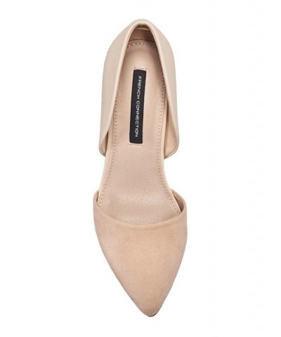 Women's Pointy Dorsey Pumps Tan/Beige $39.96 Shoes