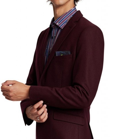 Men's Slim-Fit Suit Jacket Red $33.00 Suits