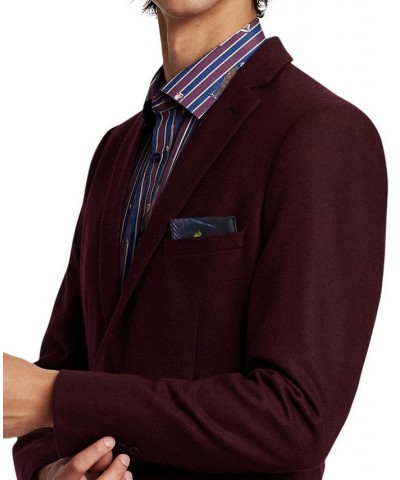 Men's Slim-Fit Suit Jacket Red $33.00 Suits