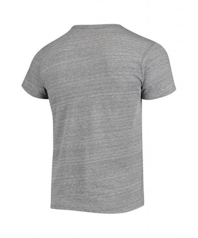 Men's Heathered Gray Texas Longhorns Volume Up Victory Falls Tri-Blend T-shirt $26.54 T-Shirts