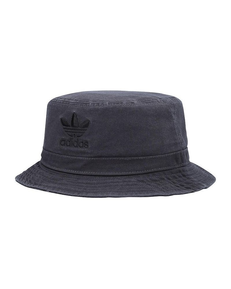 Men's Black Washed Bucket Hat $24.35 Hats