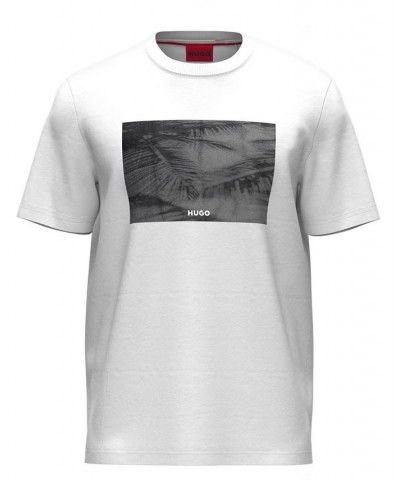 Men's Dedellin Palm Tree Graphic T-Shirt White $34.68 T-Shirts